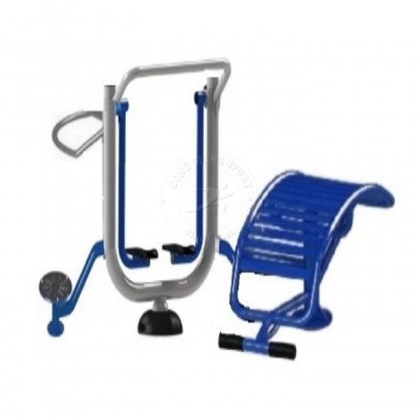 Dụng cụ 3 trong 1: Đi bộ trên không - lưng bụng - xoay eo