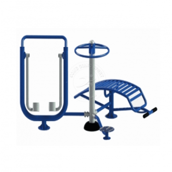 Dụng cụ 3 trong 1: Đi bộ trên không - Lưng bụng - Xoay eo rời