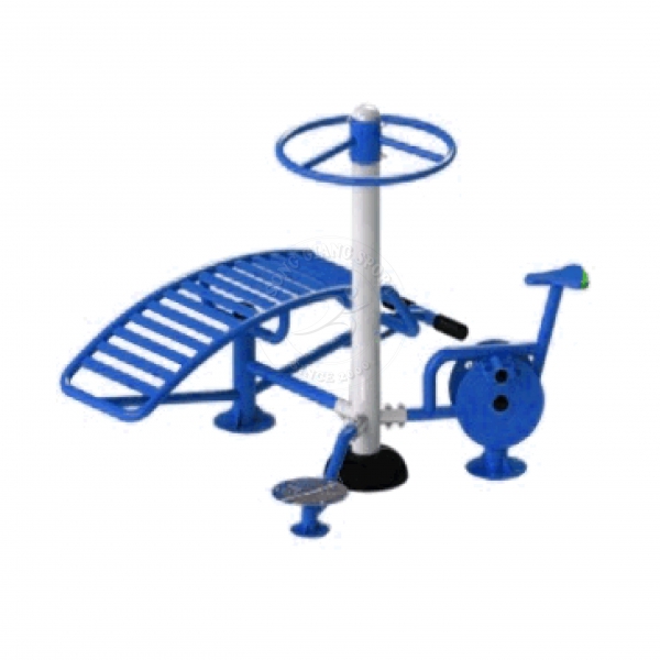 Dụng cụ 3 trong 1: Lưng bụng - Xoay eo - Xe đạp