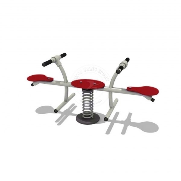 Dụng cụ bập bênh KID màu đỏ