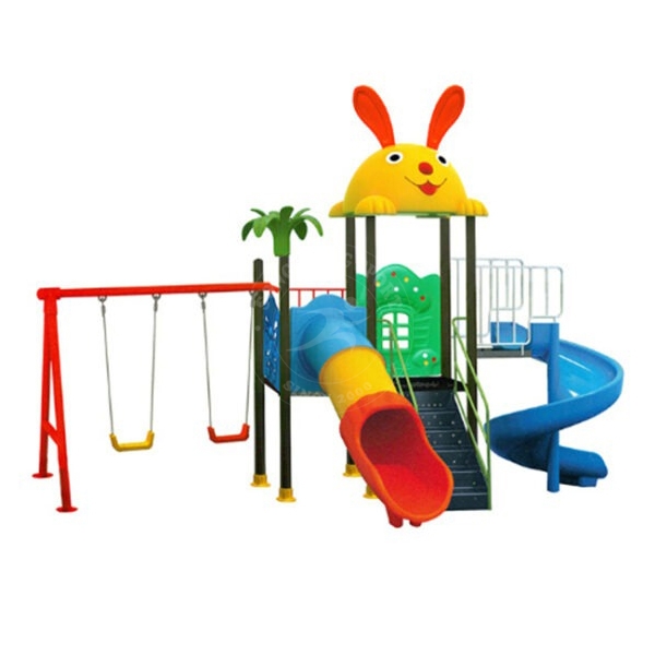 Nhà trượt liên hoàn xích đu V4