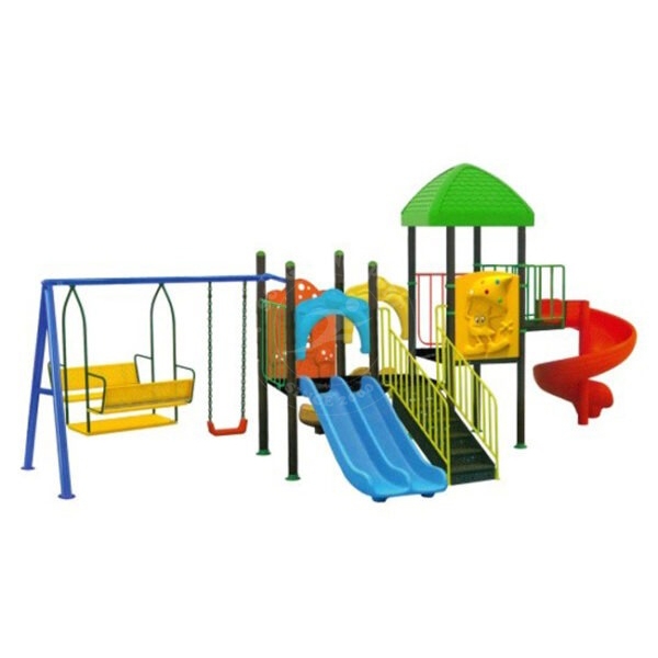 Nhà trượt liên hoàn xích đu V5