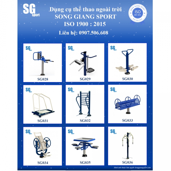 Nhóm dụng cụ thể thao ngoài trời - Nhóm 4