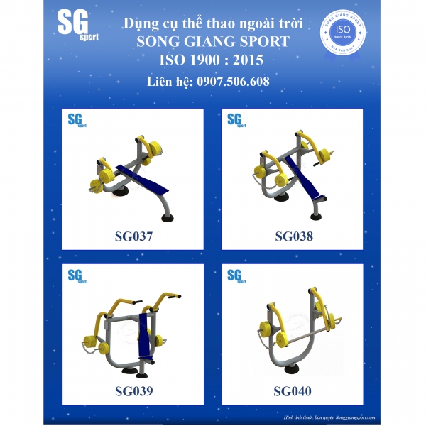 Nhóm dụng cụ thể thao ngoài trời - Nhóm 5
