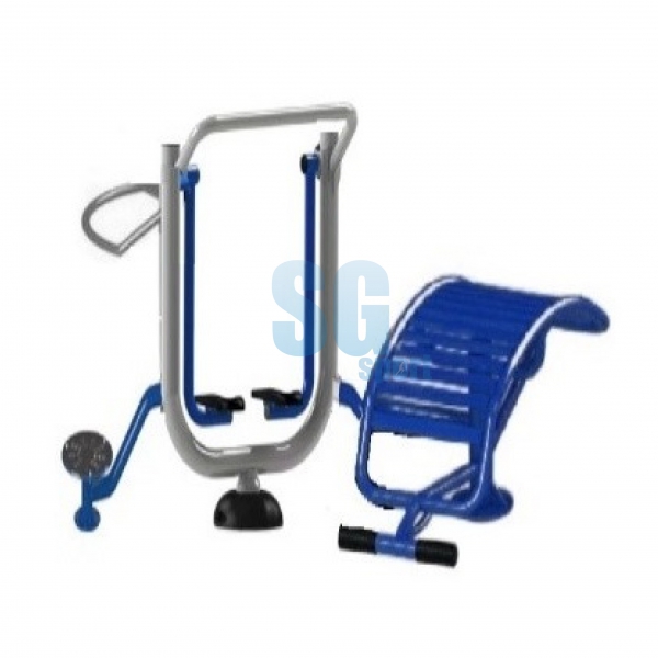 Dụng cụ 3 trong 1: Đi bộ trên không - lưng bụng - xoay eo