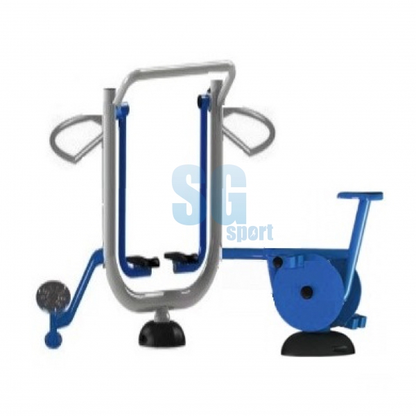 Dụng cụ 3 trong 1: Đi bộ trên không - xe đạp - xoay eo