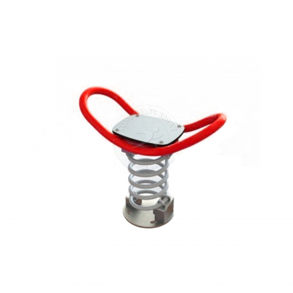 Thú nhún lò xo mini đỏ