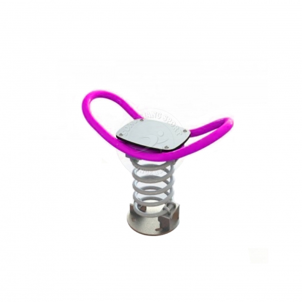 Thú nhún lò xo mini hồng