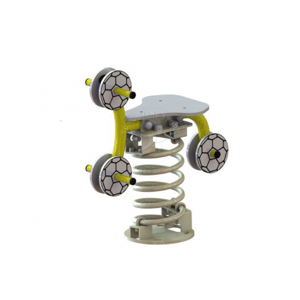 Thú nhún lò xo hình quả bóng màu vàng