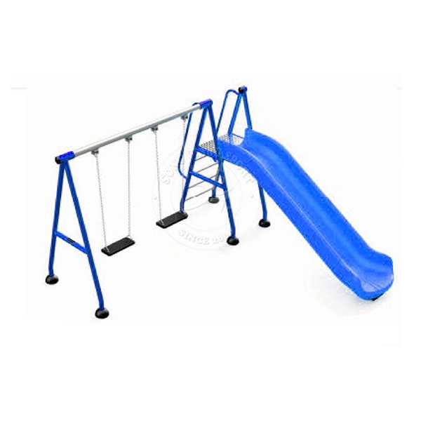 Dụng cụ xích đu kèm cầu trượt