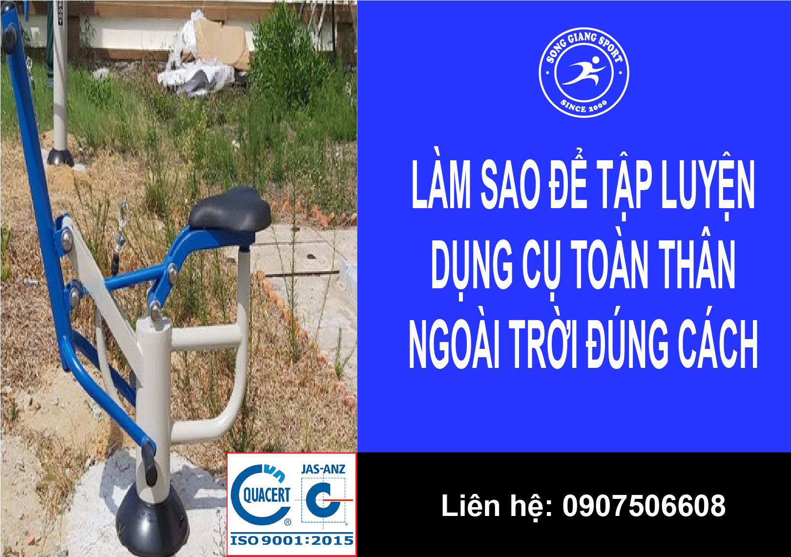 Hướng dẫn tập luyện với dụng cụ tập toàn thân đúng kỹ thuật