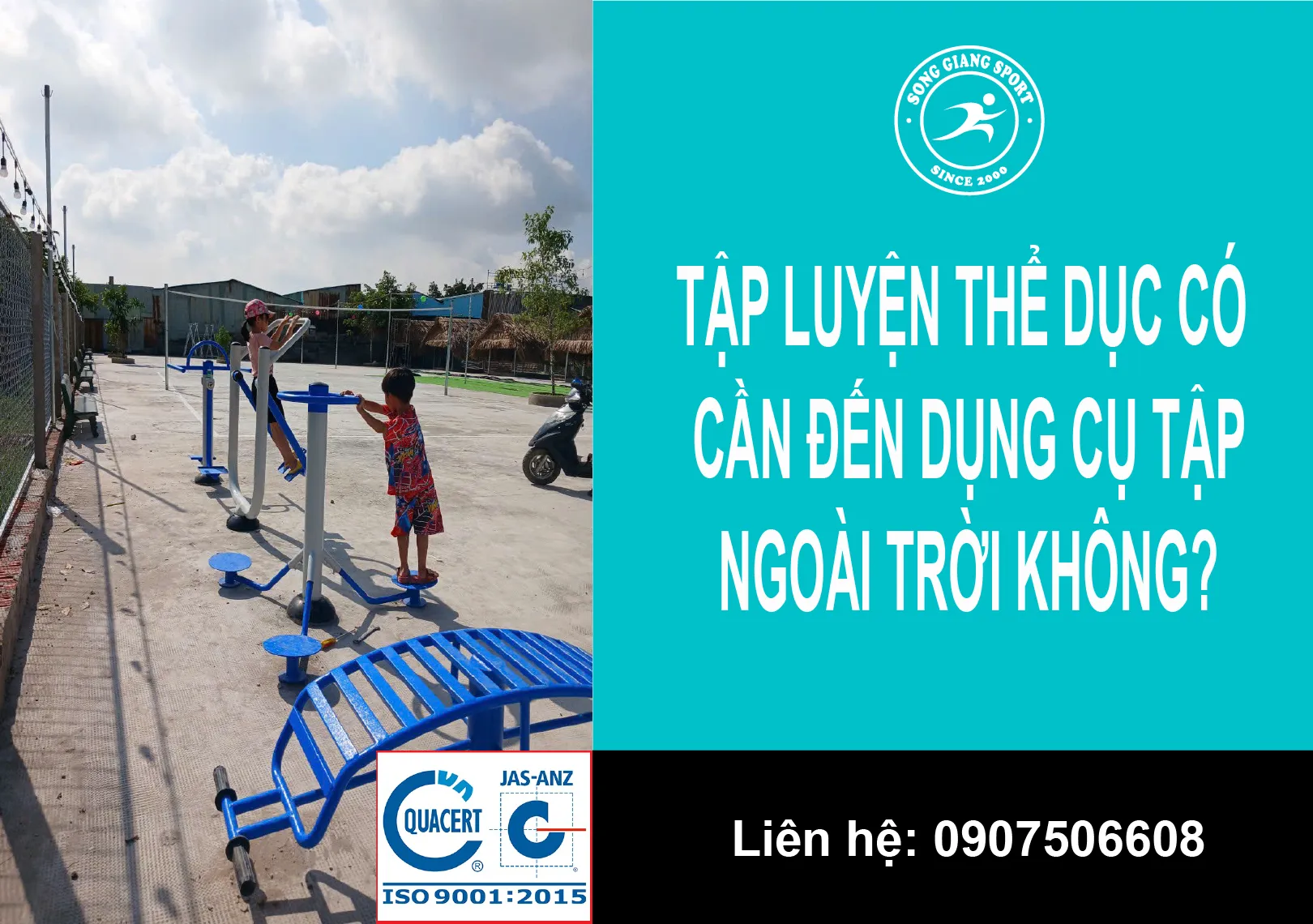 Tập Luyện Thể Dục Có Cần Đến Dụng Cụ Tập Ngoài Trời Không ?