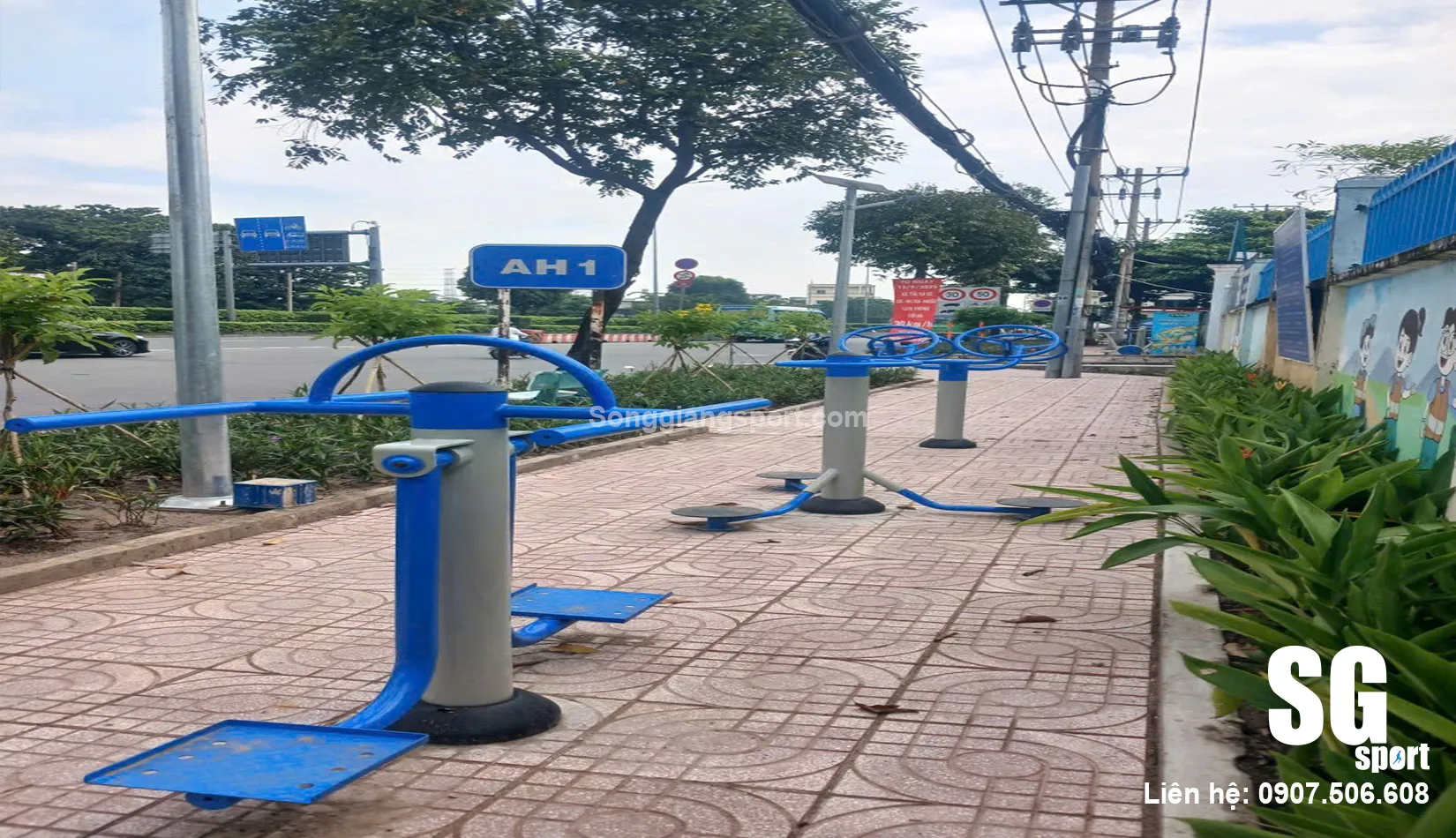 Dụng cụ thể thao công viên