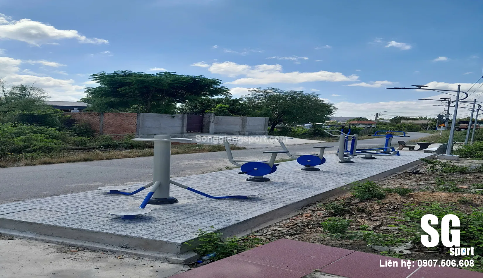 Dụng cụ thể thao công viên