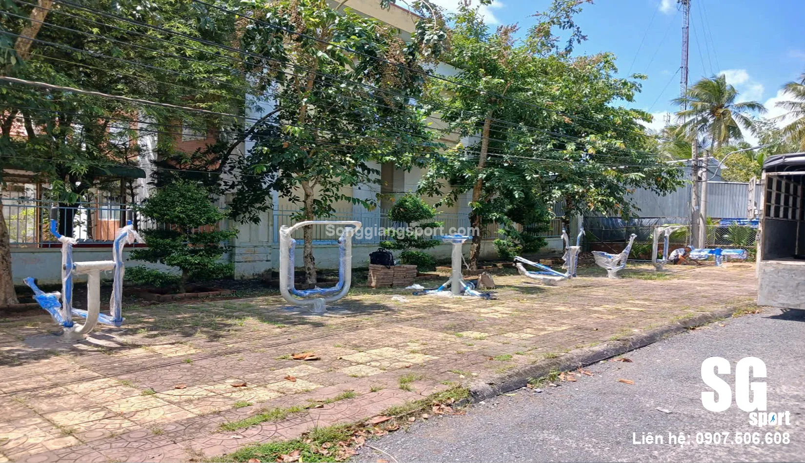 Dụng cụ thể thao công viên