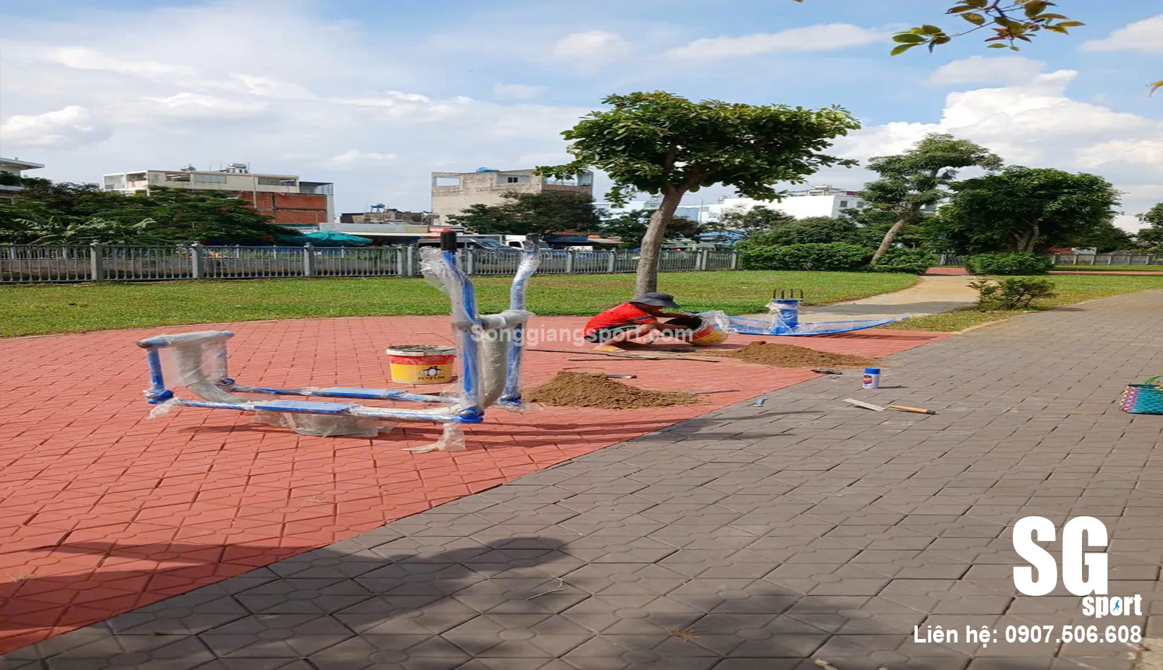 Dụng cụ thể thao công viên