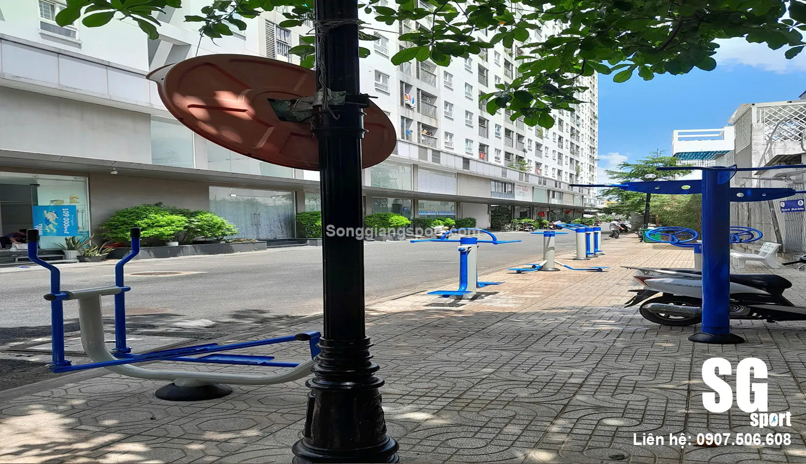 Dụng cụ thể thao công viên