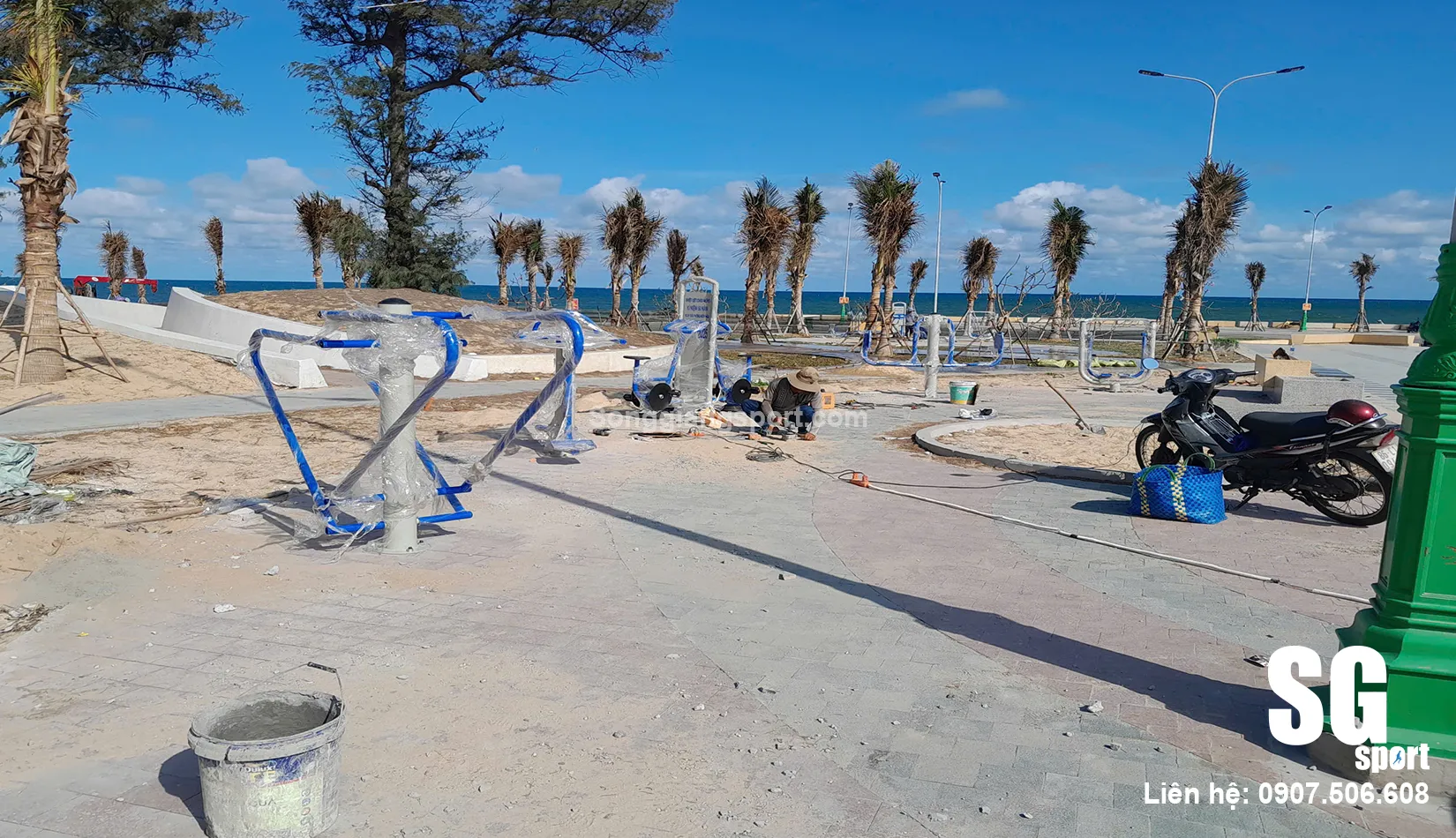 Dụng cụ thể thao công viên