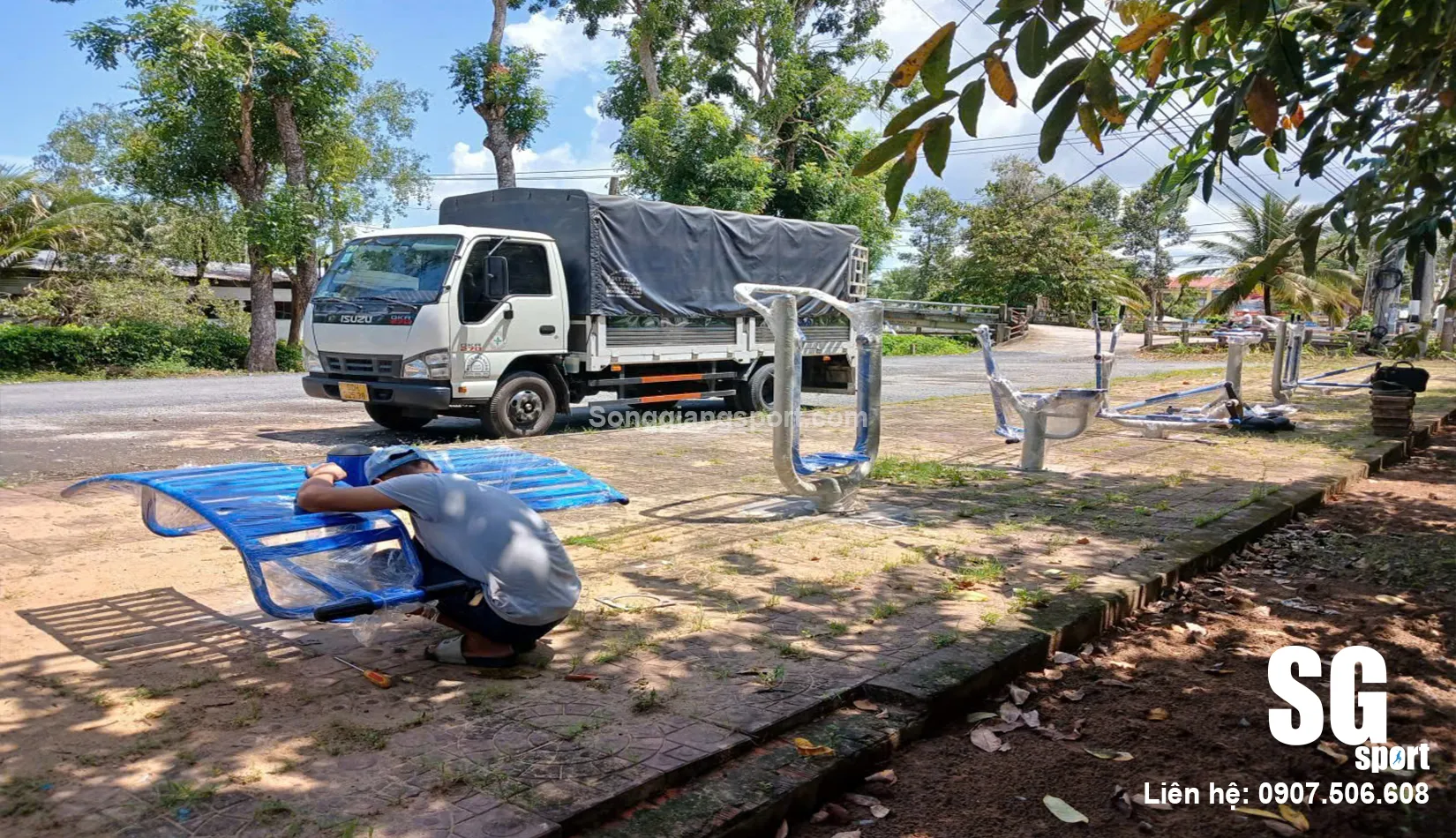 Dụng cụ thể thao công viên