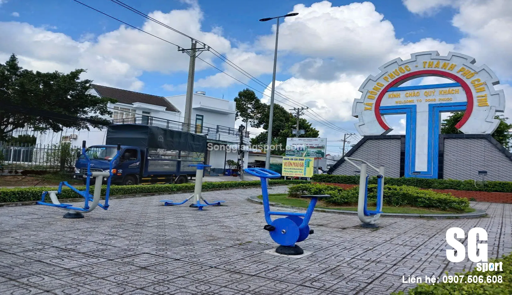 Dụng cụ thể thao công viên