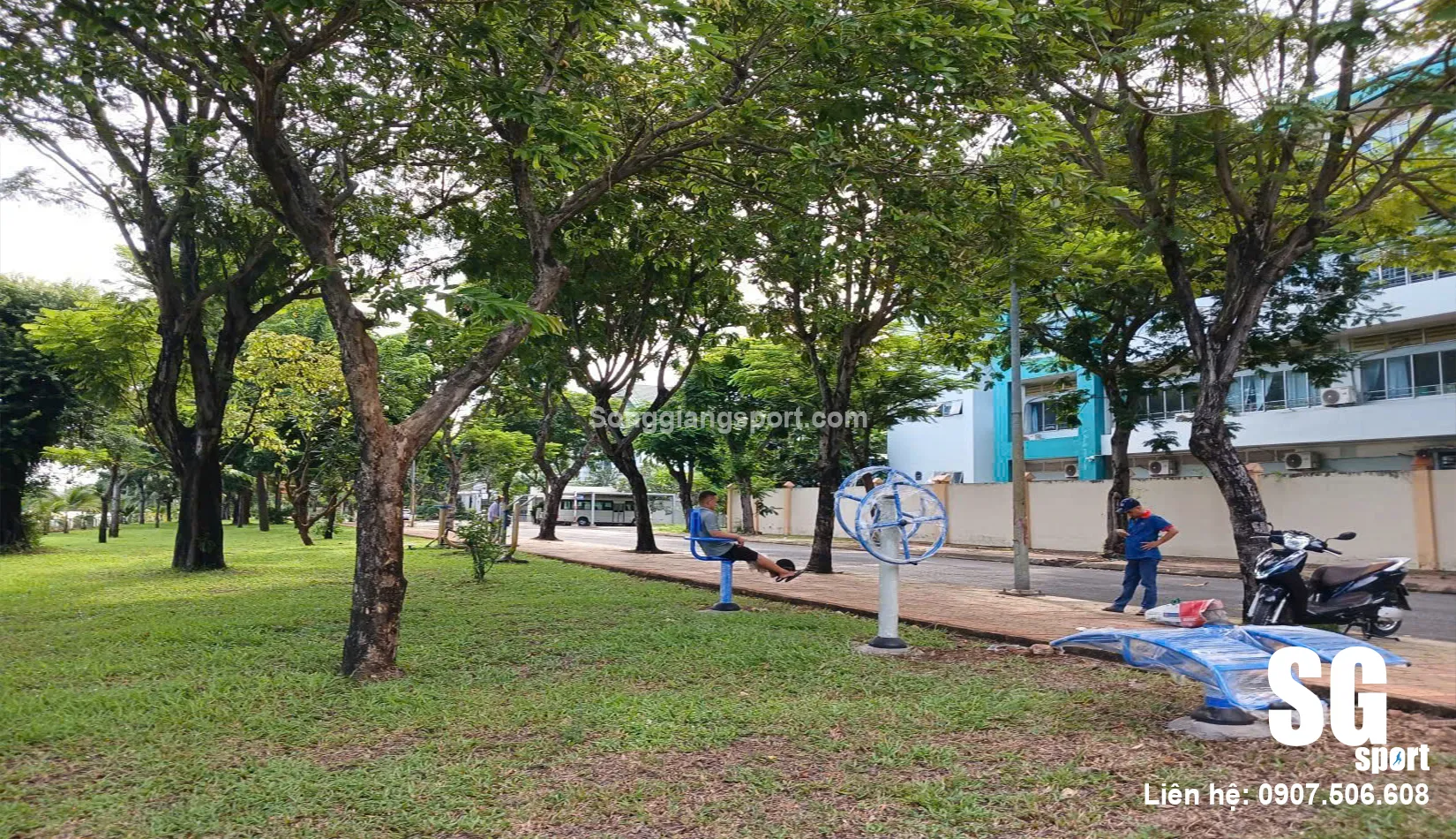 Dụng cụ thể thao công viên