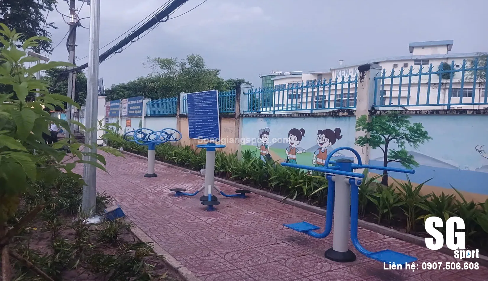 Dụng cụ thể thao công viên