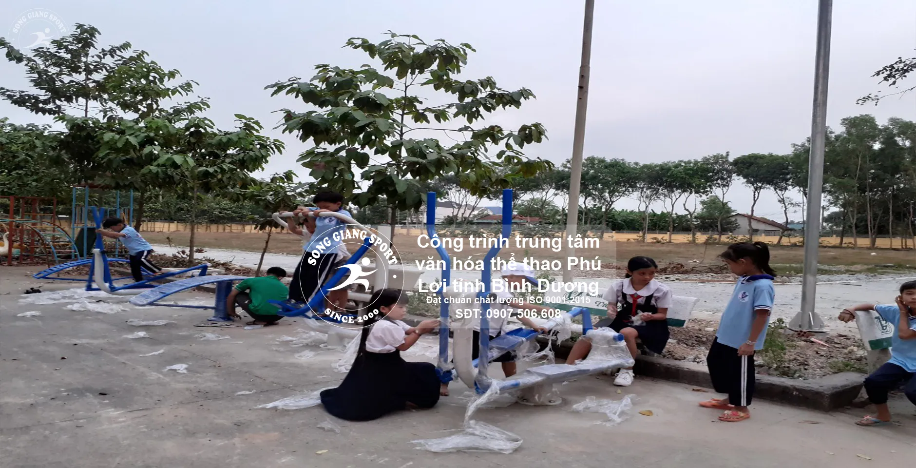 Dự án trung tâm thể thao Phú Lợi Thành phố Thủ Dầu Một