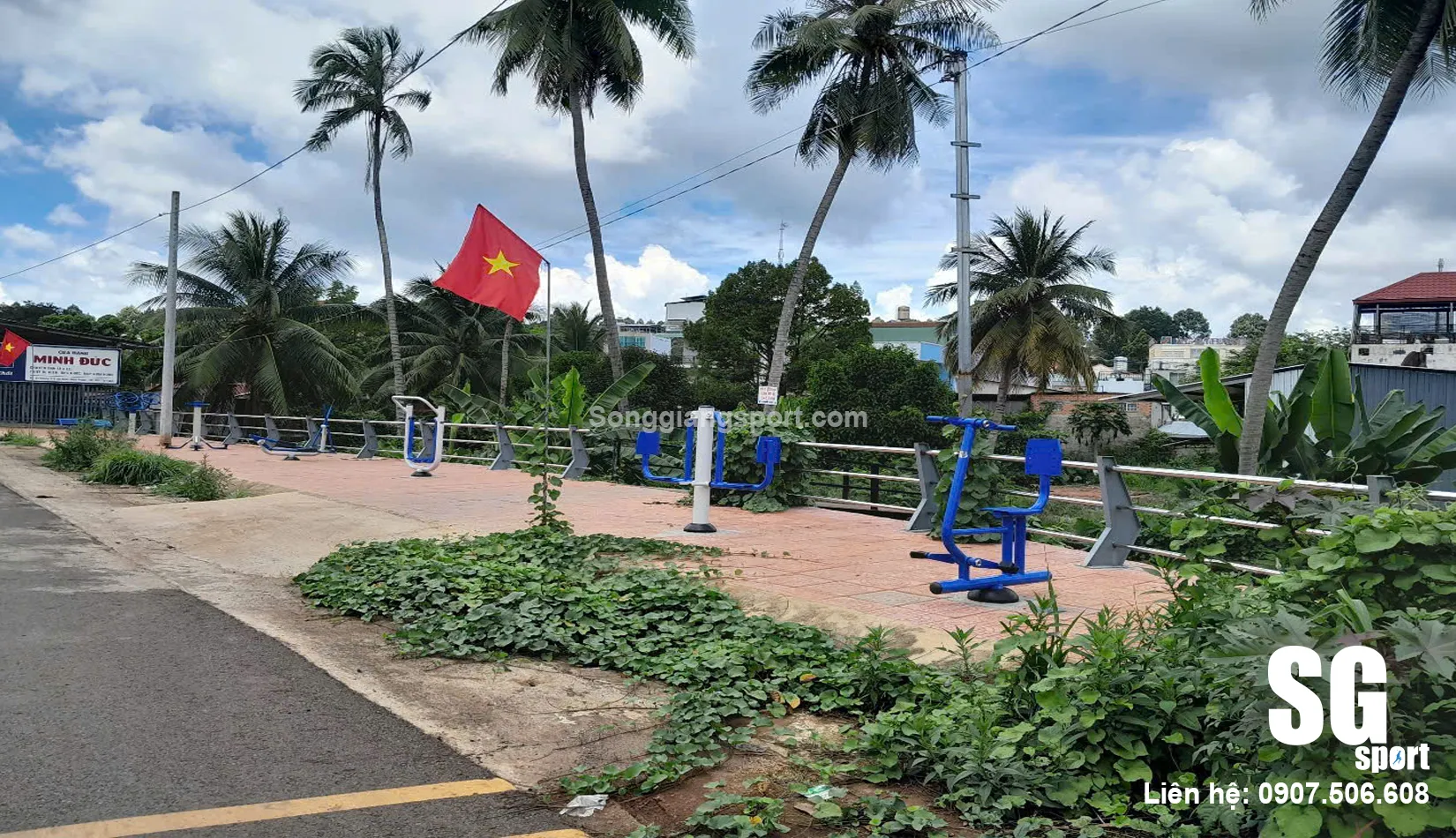 thiết bị thể dục công viên