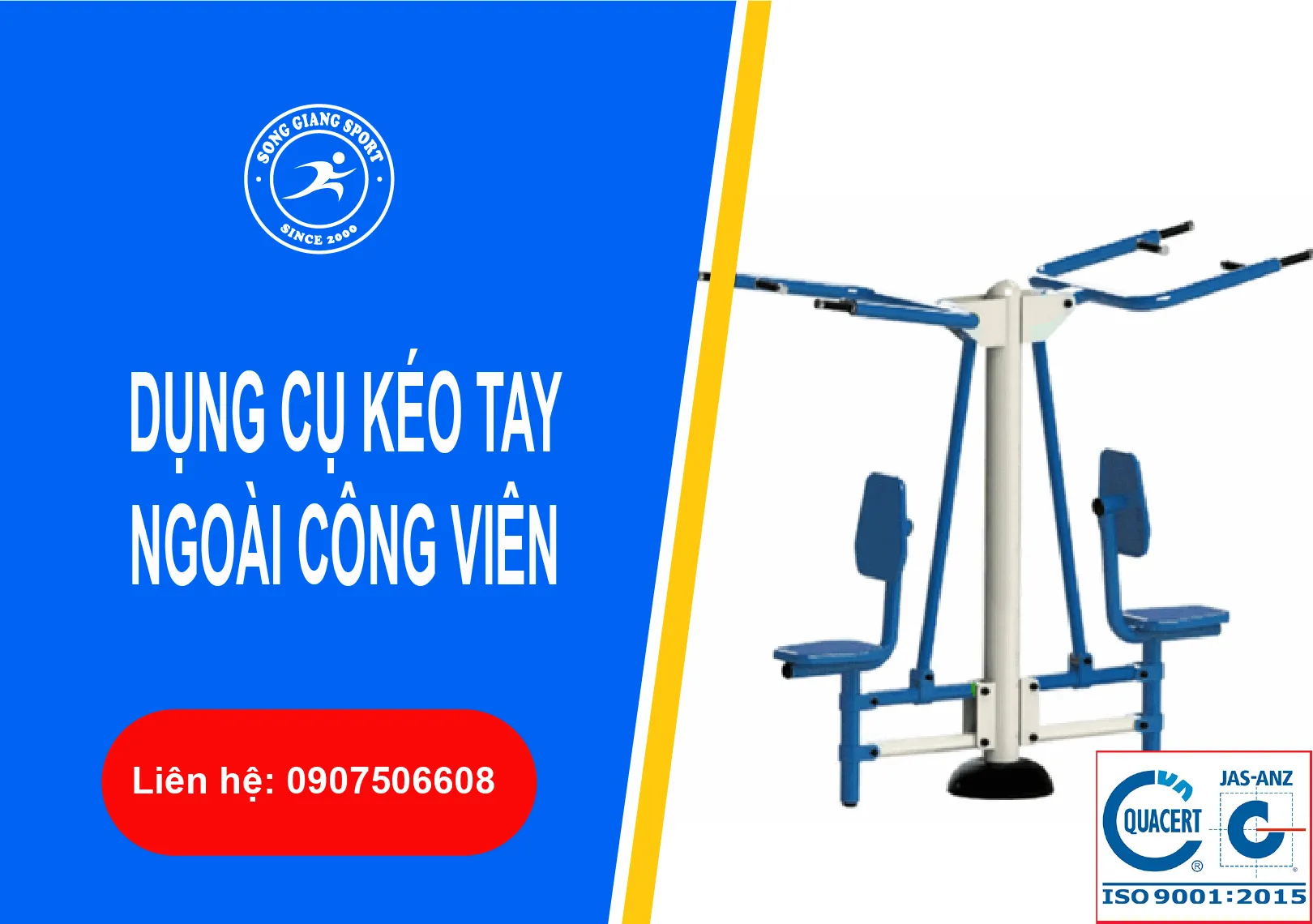 dụng cụ kéo tay ngoài trời