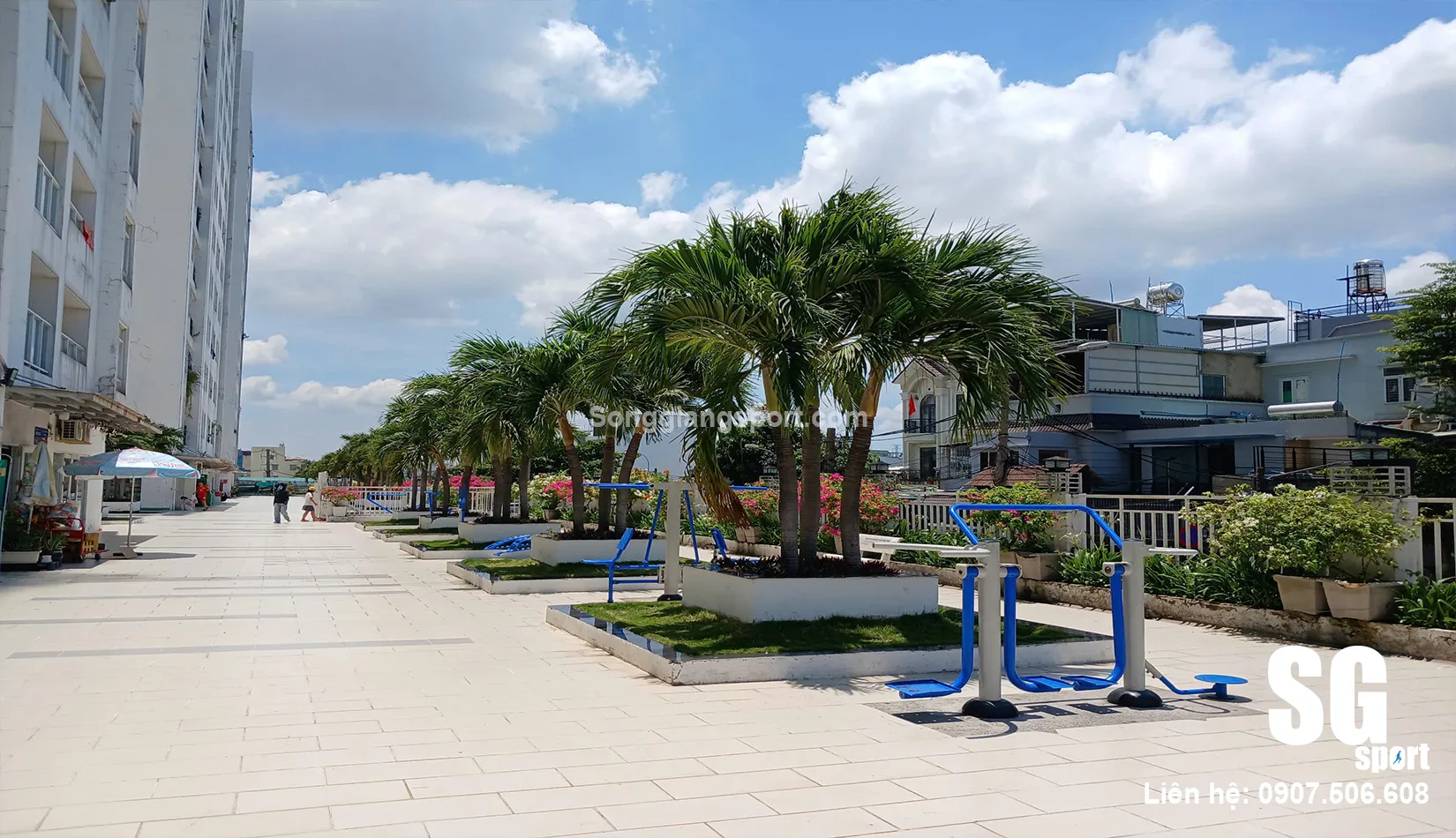 Dụng cụ thể thao công viên