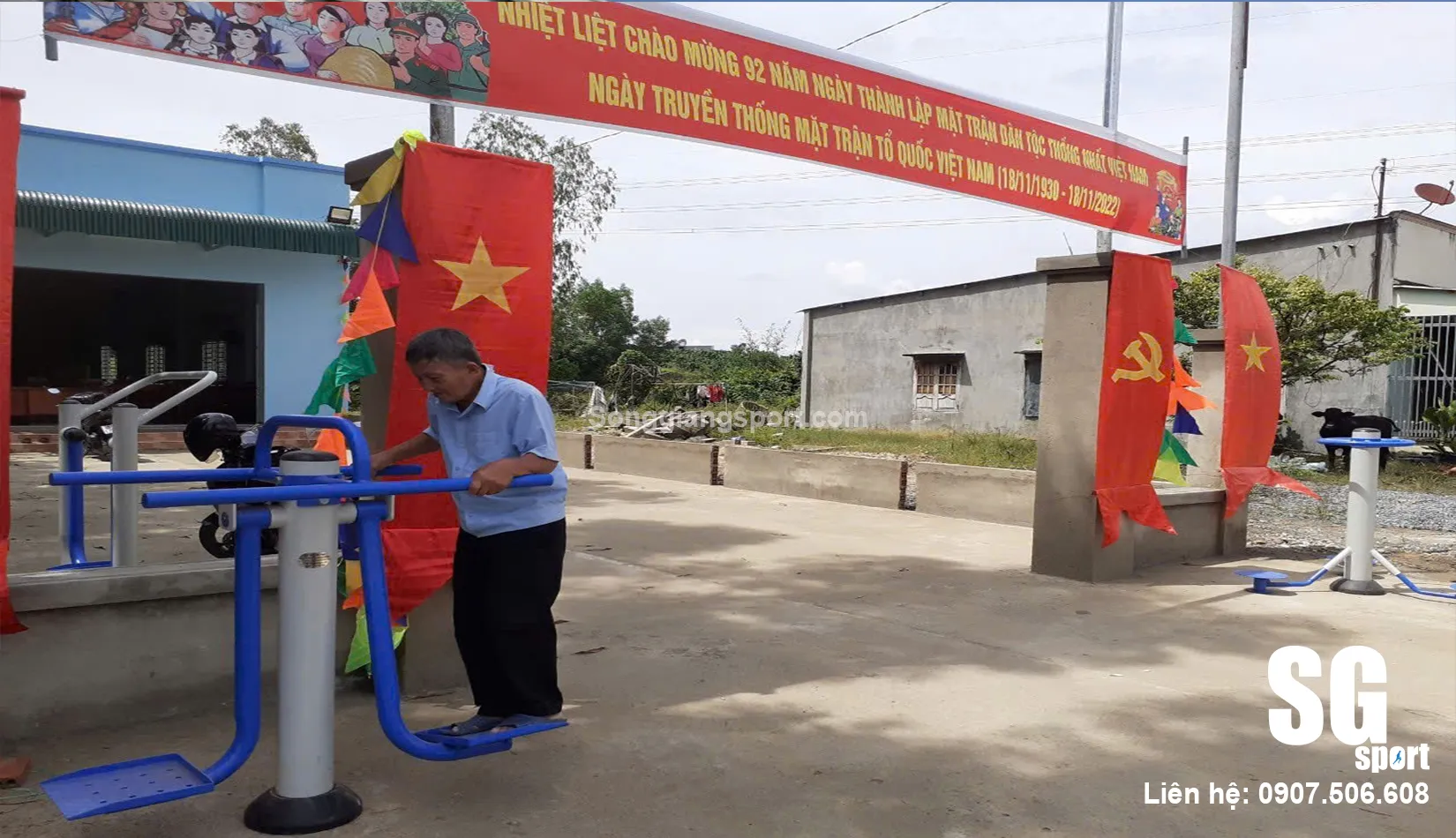thiết bị thể dục công viên