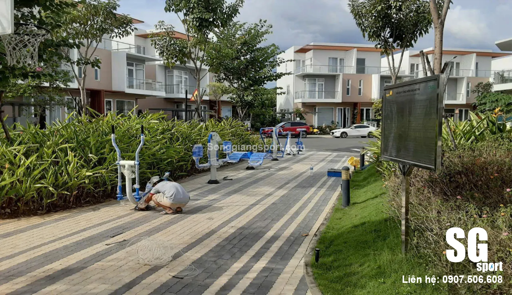 Dụng cụ thể thao công viên