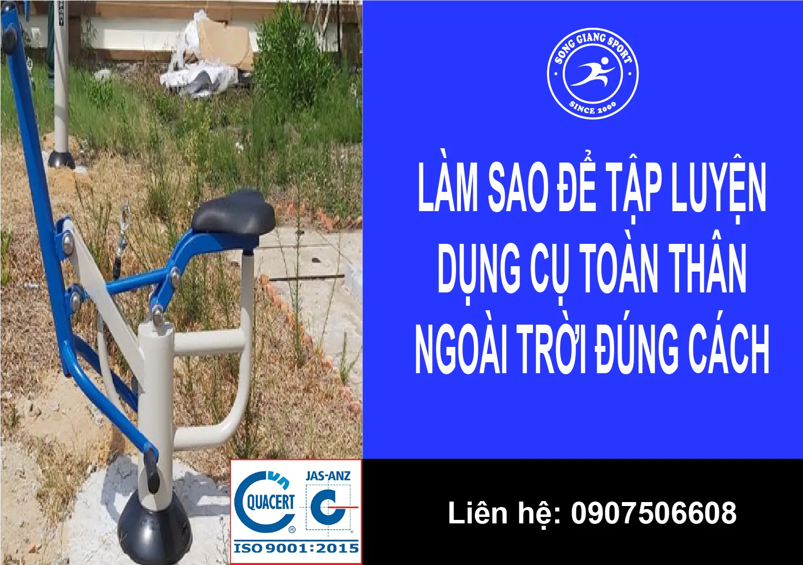 làm sao để tập dụng cụ toàn thân đúng cách