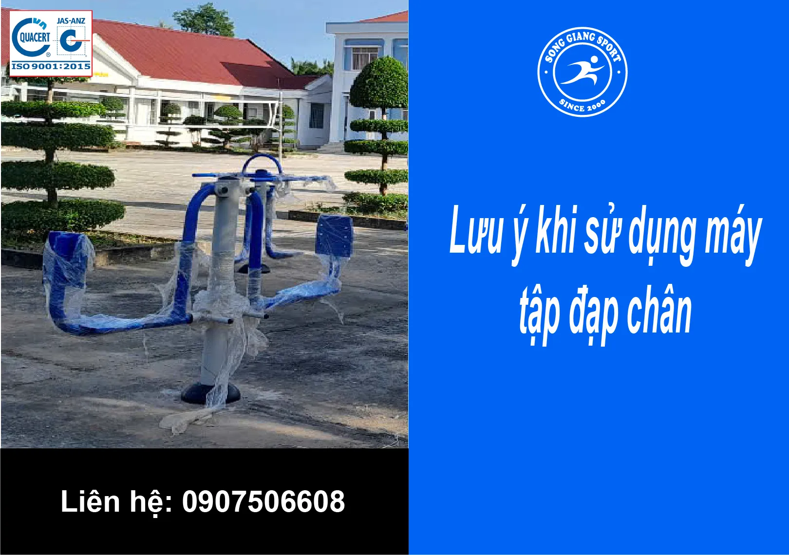 ;ưu ý tập dụng cụ đạp chân