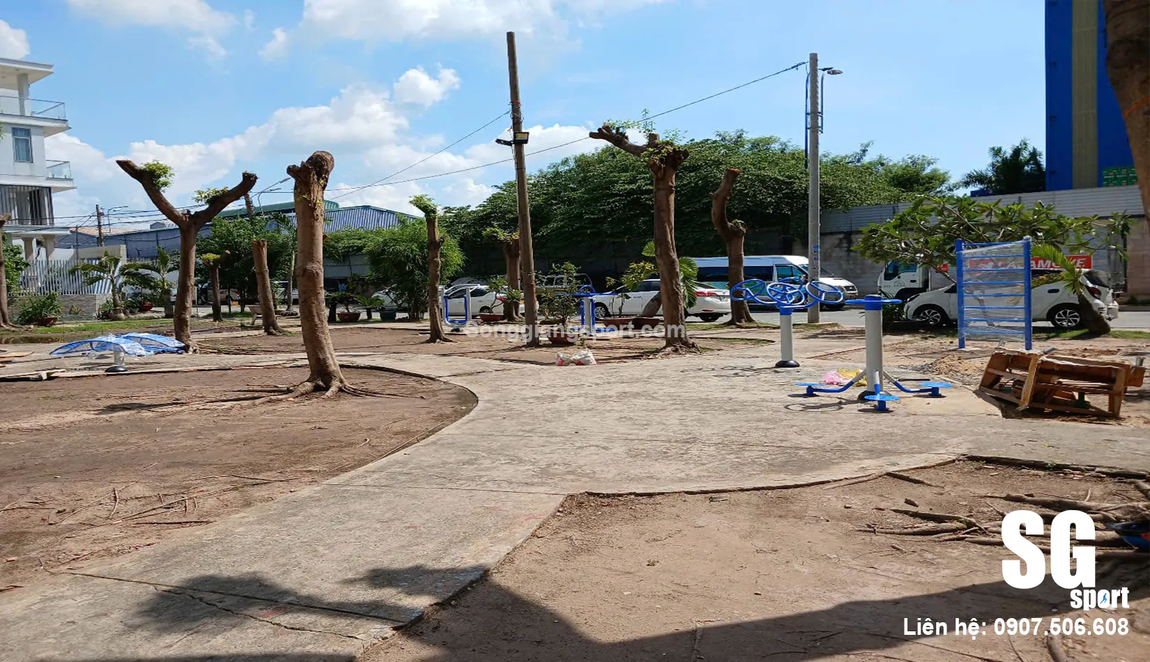 Dụng cụ thể thao công viên