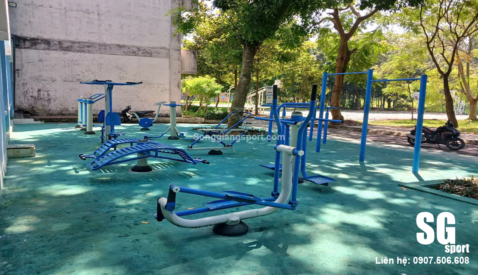 Dụng cụ thể thao công viên