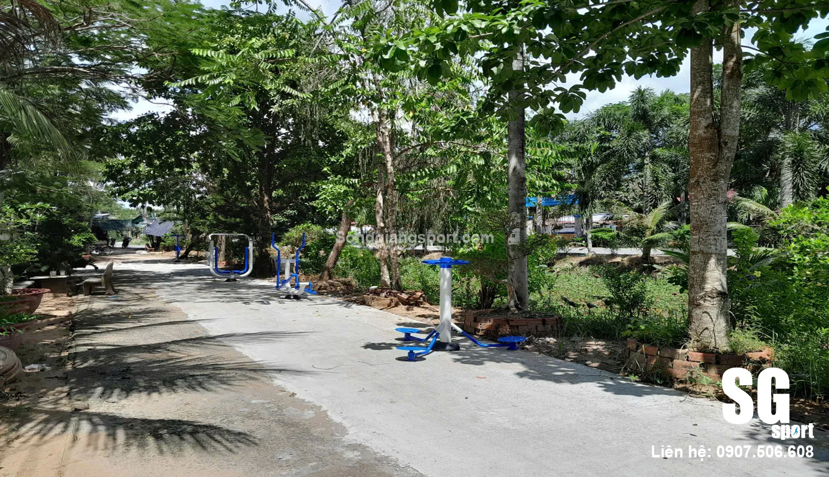 Dụng cụ thể thao công viên