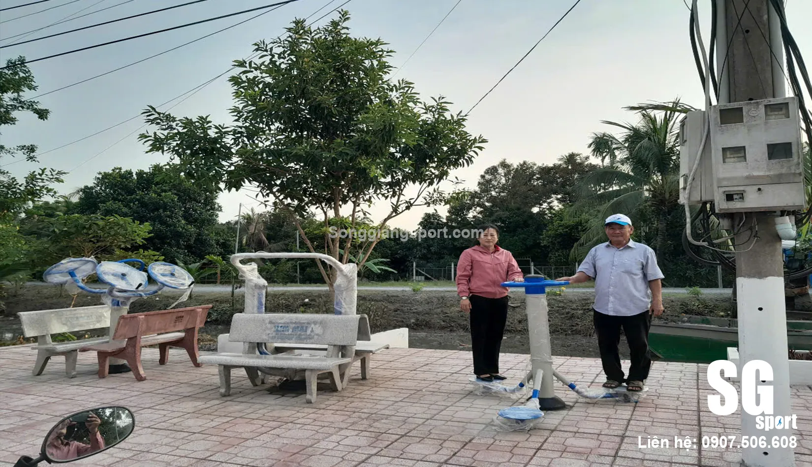 Dụng cụ thể thao công viên