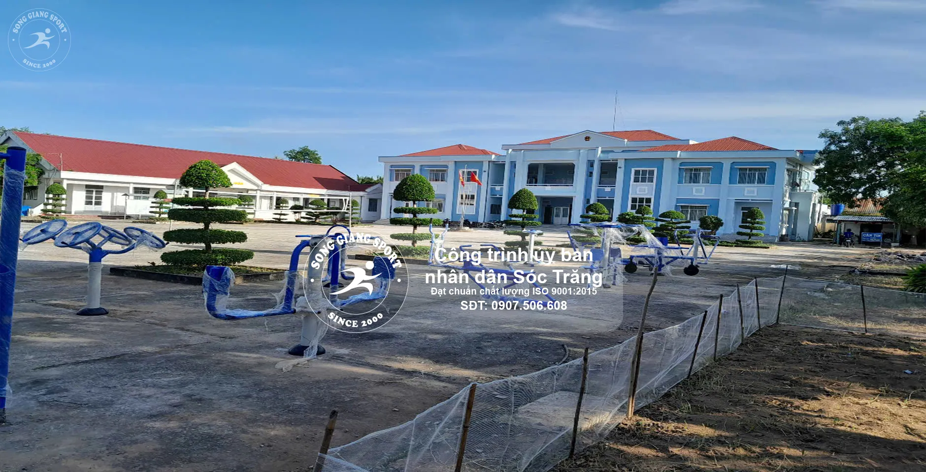 Dụng cụ thể dục dự án Sóc Trăng