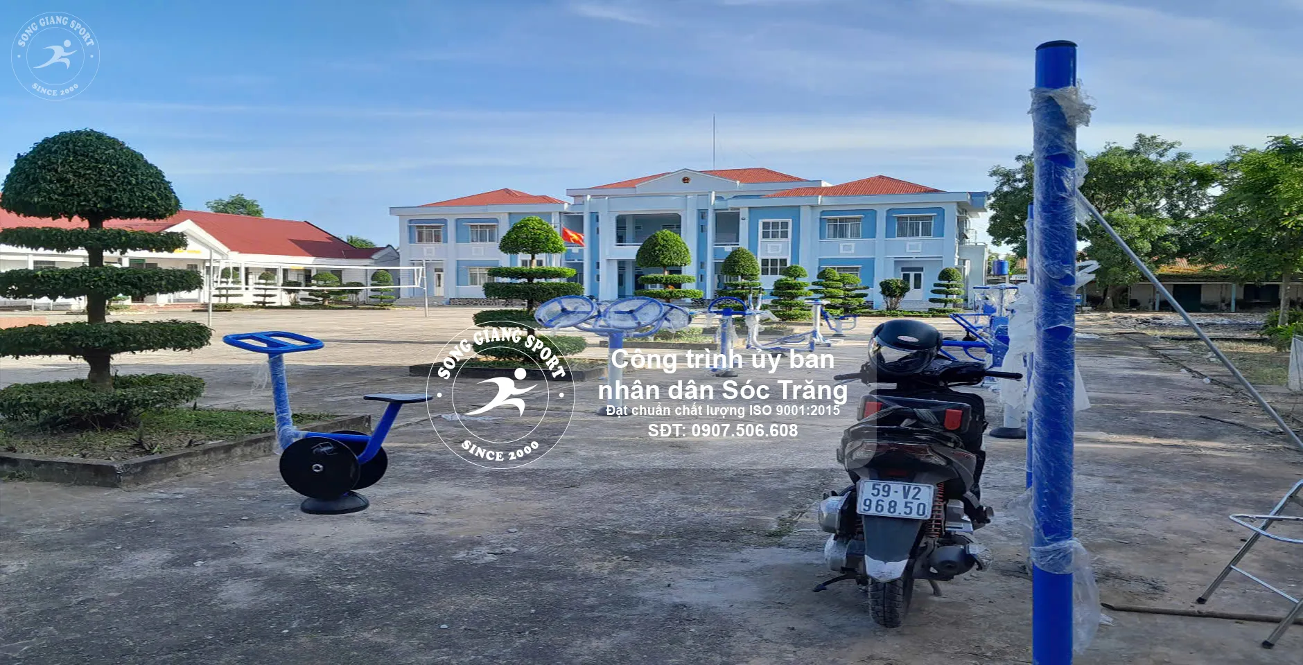 Dụng cụ thể dục dự án Sóc Trăng
