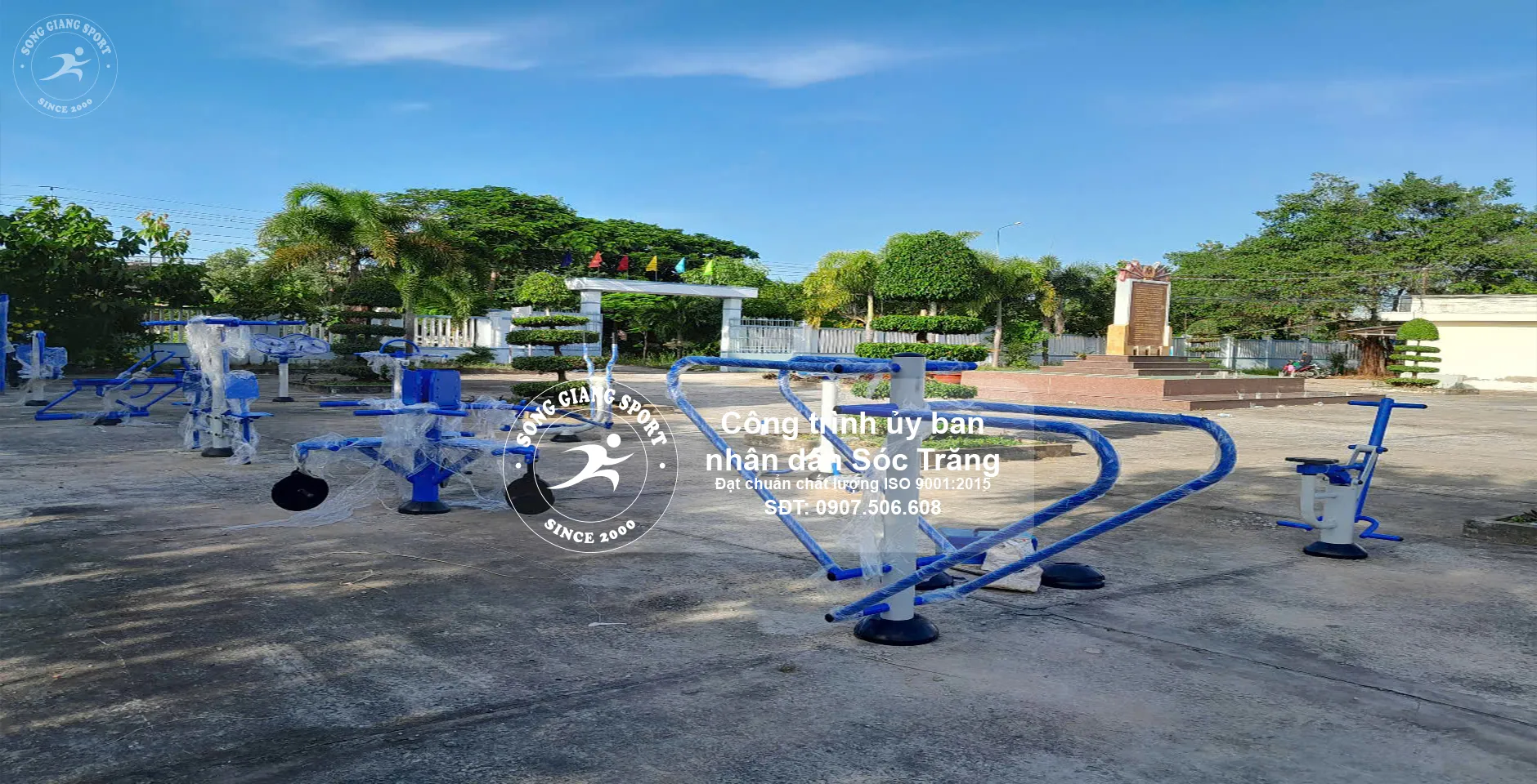 Dụng cụ thể dục dự án Sóc Trăng