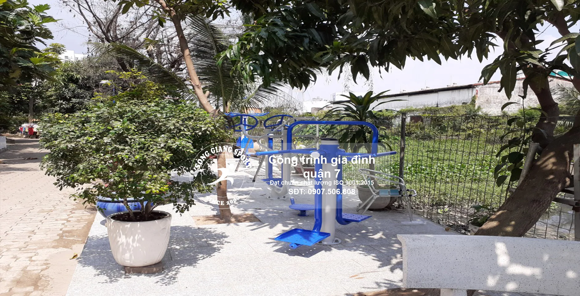 công trình gia đình quận 7