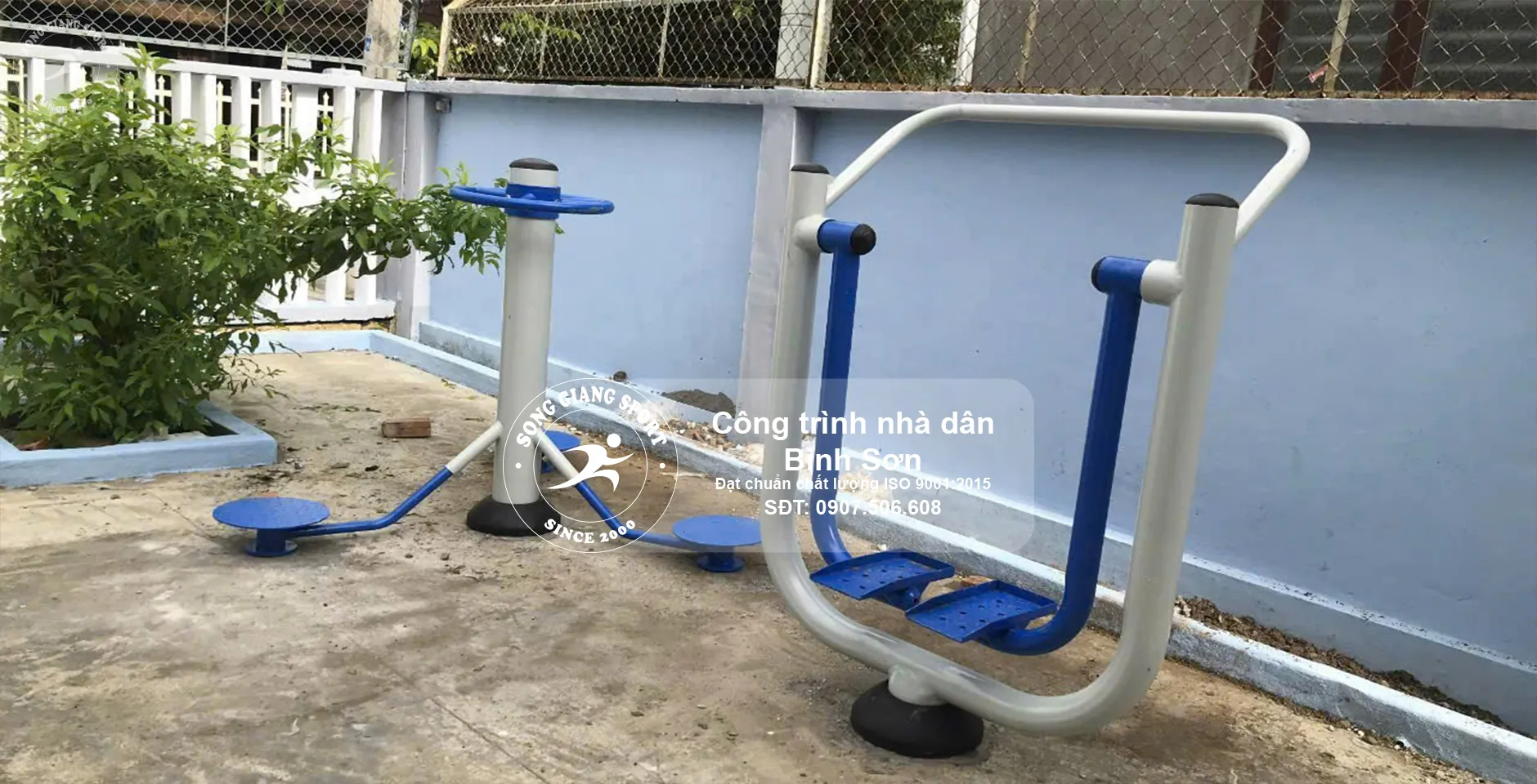 Dụng cụ thể thao ngoài trời Dự án nhà dân Bình Sơn Quảng Ngãi