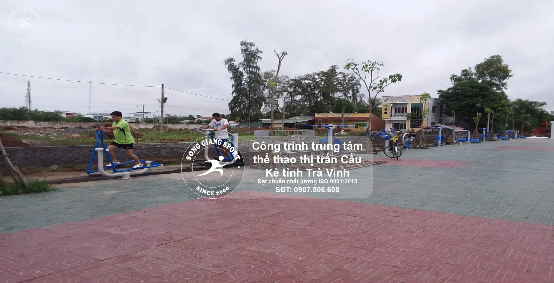 công trình trung tâm thể thao thị trấn Cầu Kè tỉnh Trà Vinh