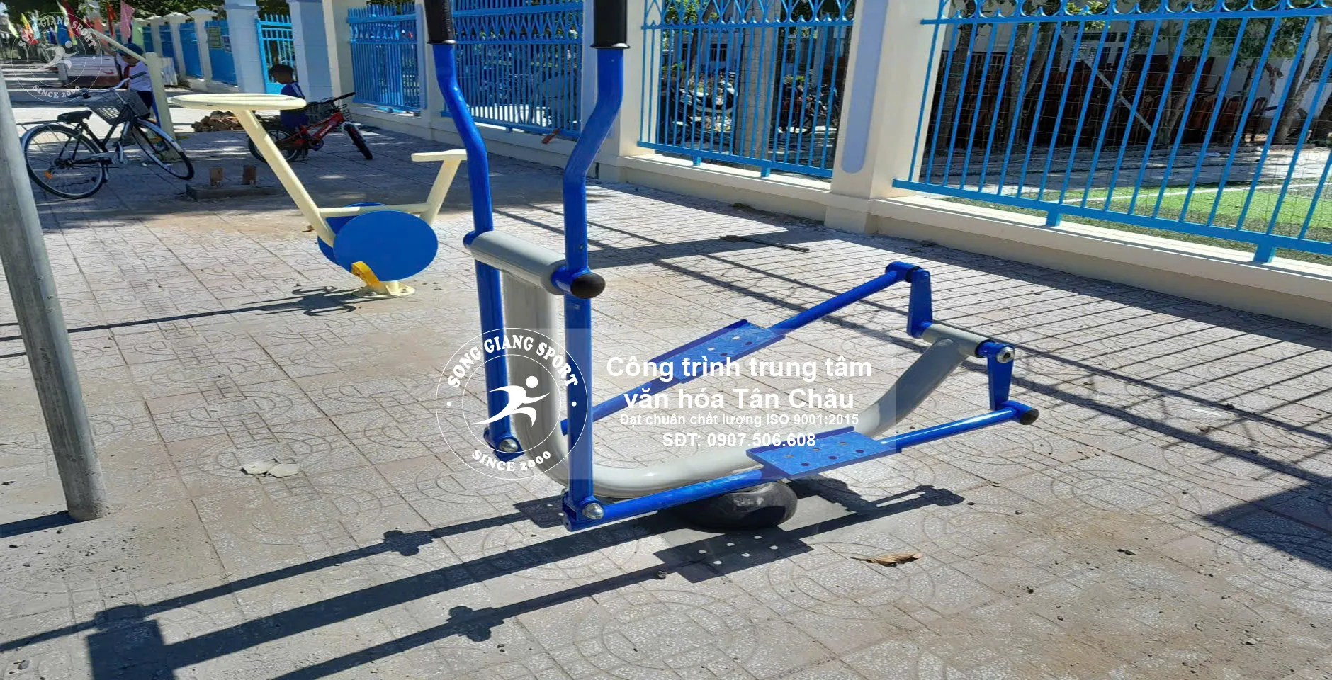 Dụng cụ thể thao Dự án trung tâm văn hóa Tân Châu